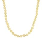 Heliodor Farbiger Quarzit Halskette ca. Flexibles cm Reiner Edelstahl ca. 270.00 ct