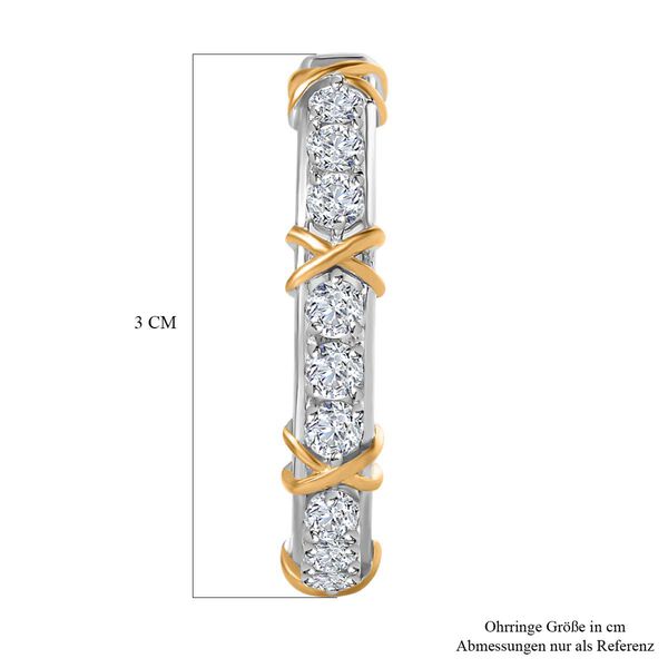 Moissanit Ohrringe - 1,85 ct. image number 5