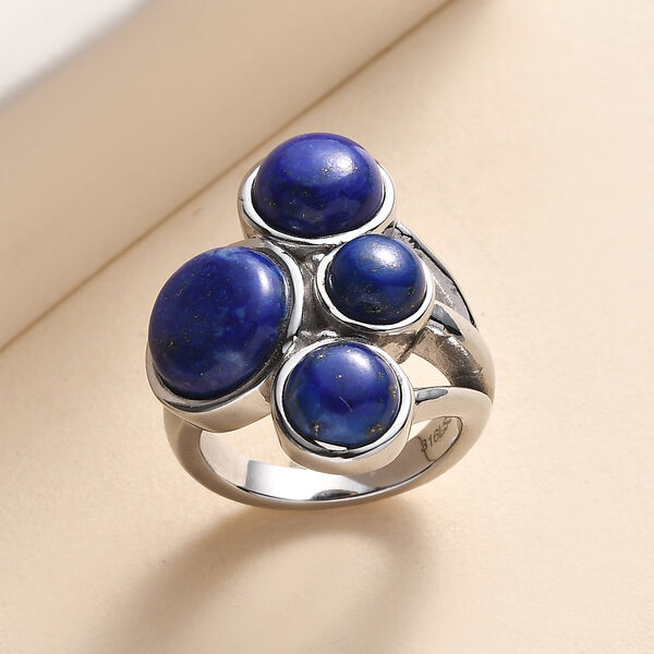 Lapislazuli Ring - 10,07 ct. image number 1