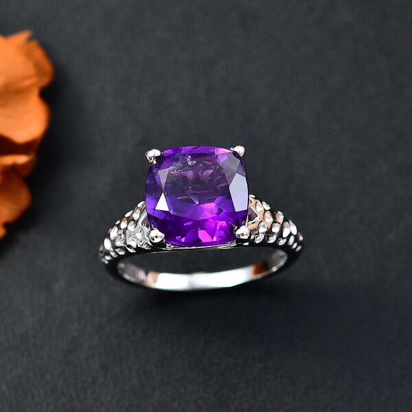 Afrikanischer Amethyst Ring - 3,91 ct. image number 1