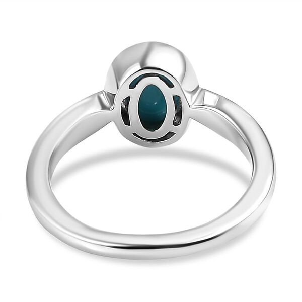 Amerikanischer, natürlicher Sleeping Beauty Türkis-Ring, 925 Silber platiniert  ca. 1,12 ct image number 6