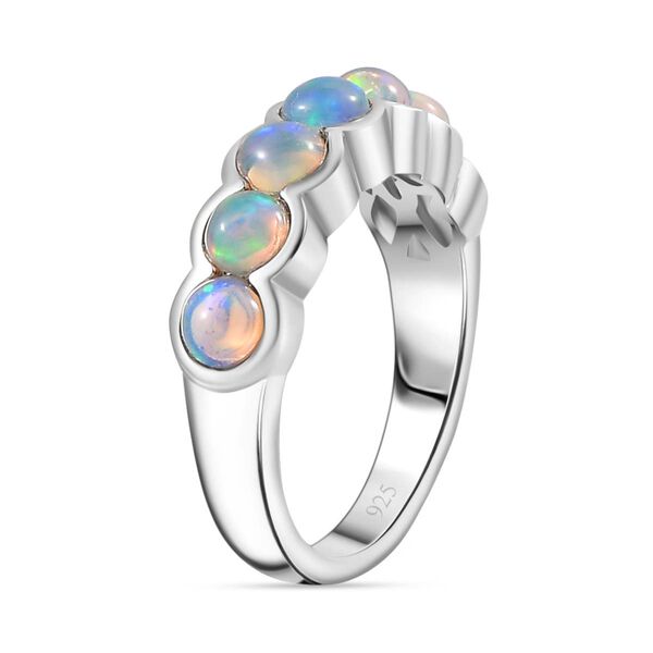 AA Nat&uuml;rlicher, &auml;thiopischer Welo Opal Ring 925 Silber rhodiniert (Gr&ouml;&szlig;e 17.00) ca. 1,23 ct image number 5