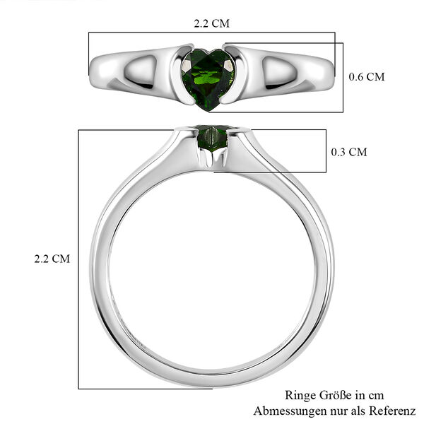 Natürlicher Chromdiopsid-Ring - 0,54 ct. image number 7