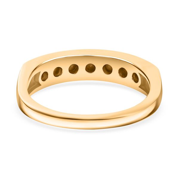 J Francis gefertigt mit SWAROVSKI- Wei&szlig;er Swarovski Kristall Ring, 925 Silber vergoldet image number 6