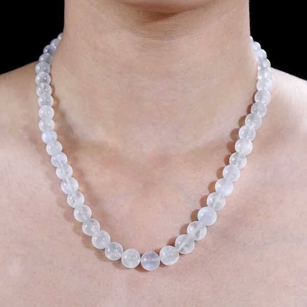 D'Joy Regenbogen Mondstein Halskette, 45 cm - 210 ct. image number 2