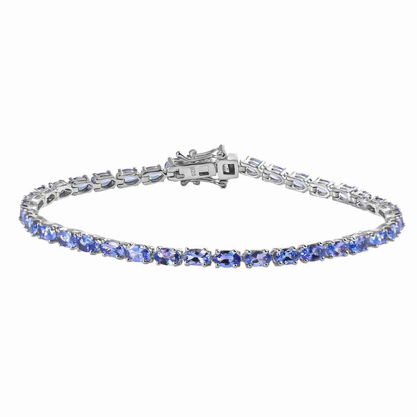 AA Tansanit Eternity Armband, 19cm - 7,20 ct. image number 0