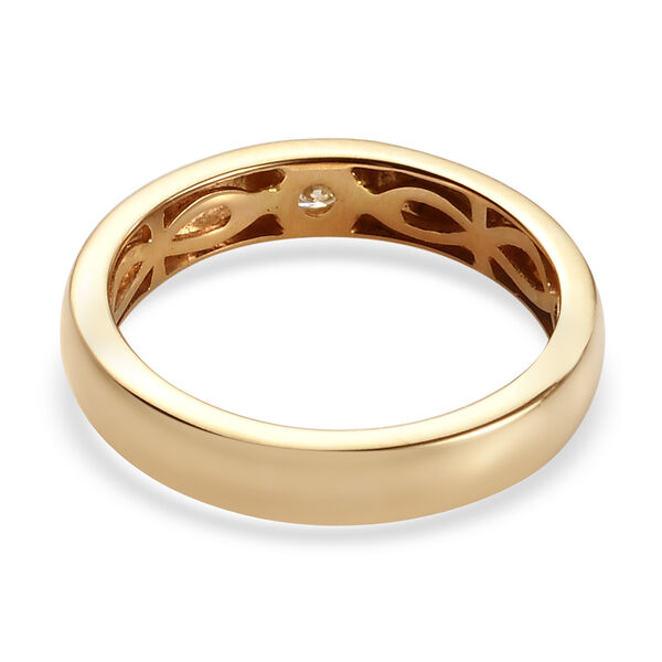 SGL zertifizierter I1-I2 GH Diamant-Bandring - 0,10 ct. image number 6