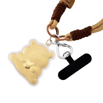 999 Gold B&auml;r Schlusselanh&auml;nger 10mg