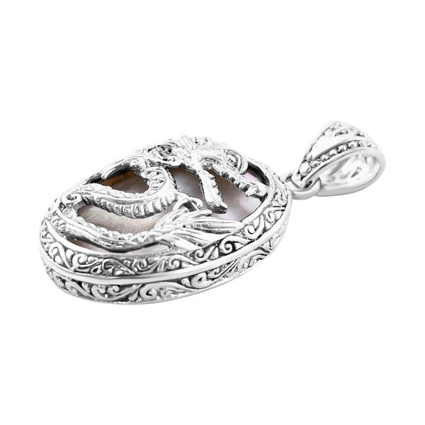 Perlmutt Anhänger 925 Silber image number 3