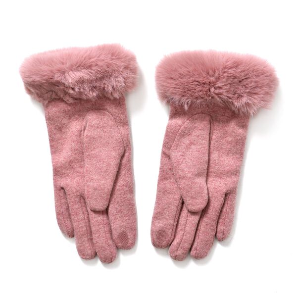 Kaschmirhandschuhe mit Touchscreen-Kompabilit&auml;t, Rosa image number 2
