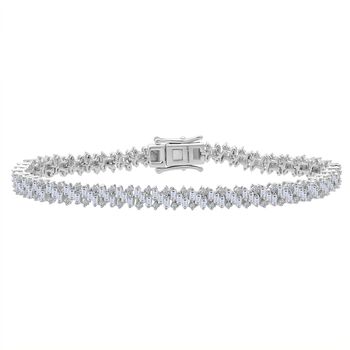 LUXURIANT SGL zertifiziertes SI-GH Labor Diamant 20cm Armband - 3 ct.