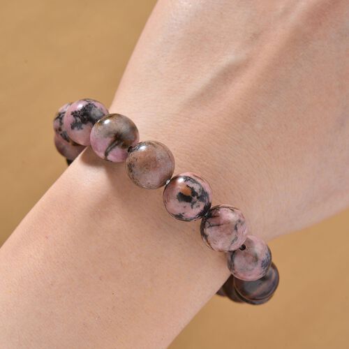 Rhodochrosit Armband Flexibel, ca. 300.00 ct image number 1