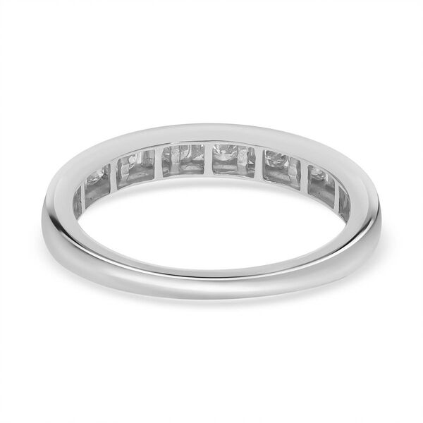 LUXORO SGL zertifizierter I1 G-H Diamant-Ring in 585 Wei&szlig;gold - 0,46 ct. image number 5