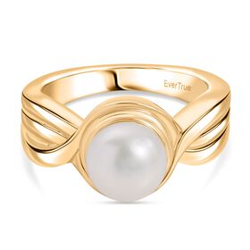 EVER TRUE S&uuml;&szlig;wasser Perle (8-8.4 mm) Ring Nickelfreies Messing (Gr&ouml;&szlig;e 19.00) 2.99 ct