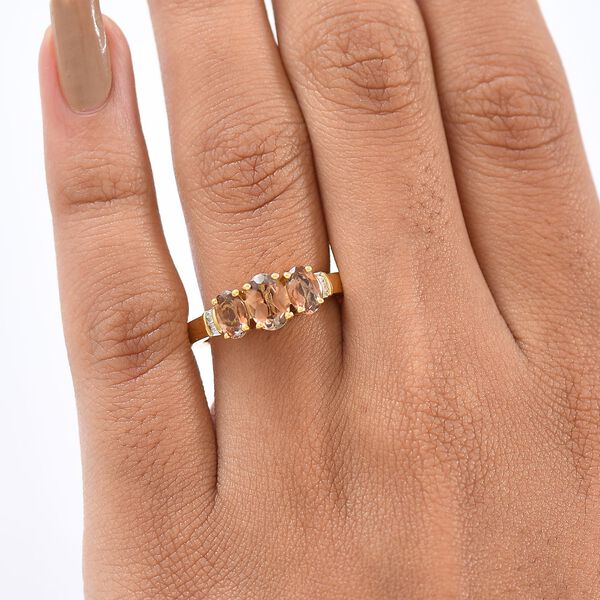 D'Joy AA Andalusit und Diamant Ring - 1,70 ct. image number 3