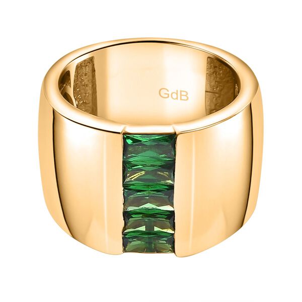 Grüner Zirkonia-Ring - 1,66 ct. image number 0