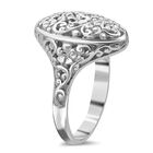 Royal Bali Kollektion - Ring mit floralem Design image number 4