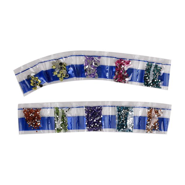 DIY Diamond Painting Leinwand Katze, mehrfarbiges Motiv mit Glitzerakzenten, 29x29cm, Mandala image number 8