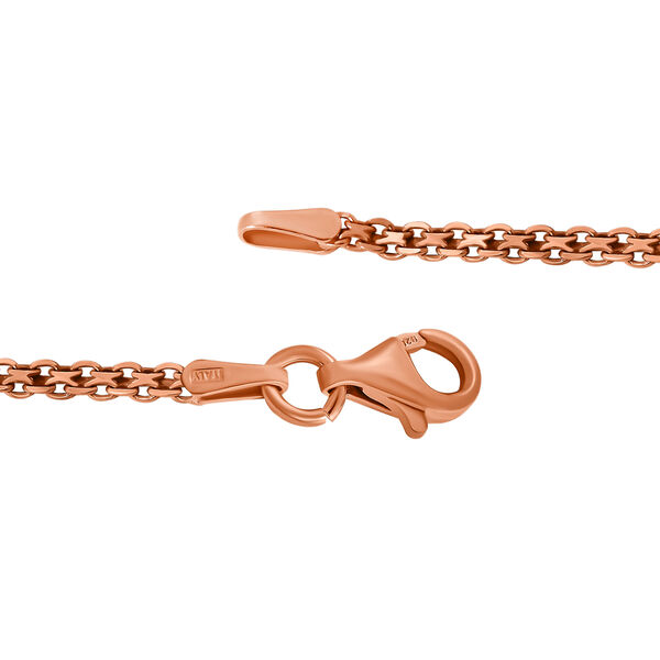 925 Silber rosévergoldet Kette ca. 45 cm ca. 3,31g image number 2