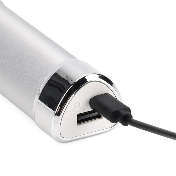 2 in 1 Magnetischer Handwärmer und Powerbank, 2 x 4000 mAh, 3 Heizstufen, 11 x 6 cm, 255 g, ABS Aluminiumlegierung, Silber image number 6