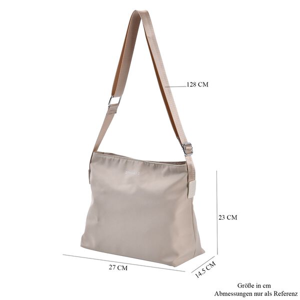 Sencillez - Crossbody Handtasche mit Schultergurt, Schwarz image number 7