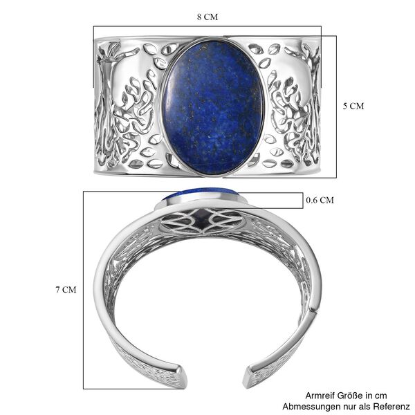 Lapislazuli Armreif, 19 cm - 74,02 ct image number 6