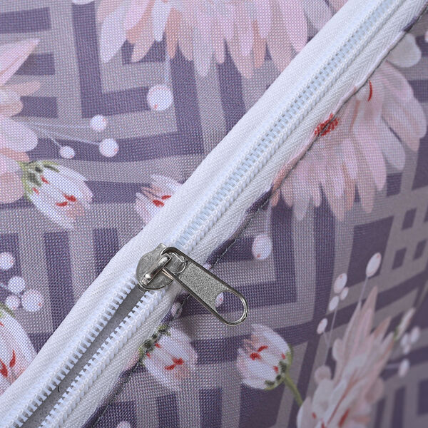 Serenity Night: Aufbewahrungstasche, Gr&ouml;&szlig;e: 24x34x34 cm, Chrysanthemen-Musterdruck, Mehrfarbig image number 5