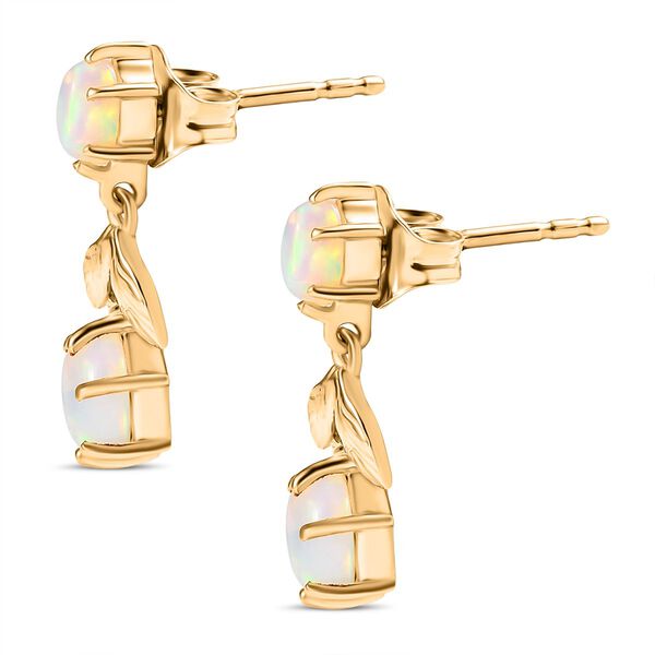 D'Joy AA natürliche, äthiopische Welo Opal Ohrringe - 1,55 ct. image number 3