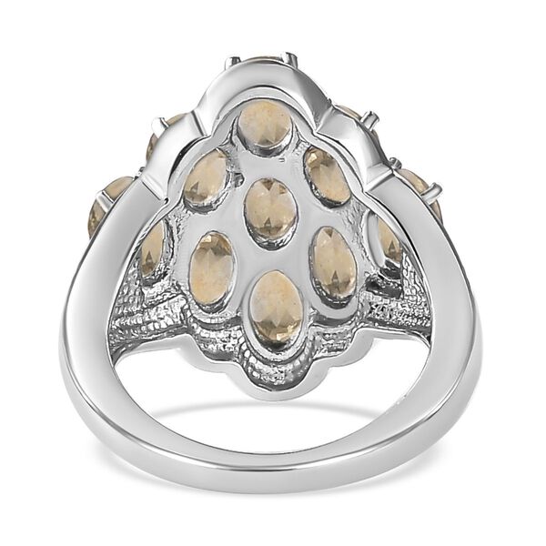 Citrin-Ring, (Gr&ouml;&szlig;e 16.00) Edelstahl, ca. 4,09 ct image number 6