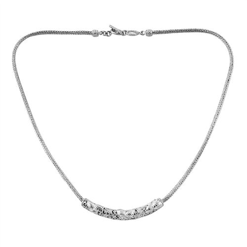 Royal Bali - 925 Silber Halskette, ca. 45 cm ca. 19,96g image number 0