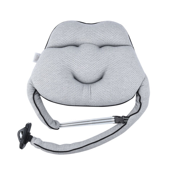 Multifunktionales R&uuml;ckenkissen mit Handyhalterung, Hellgrau image number 3