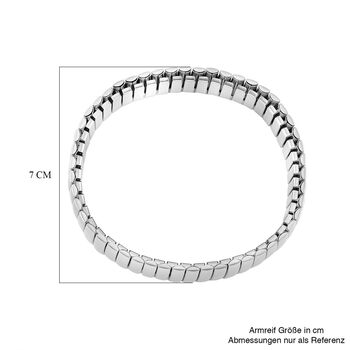 Flexibles Armband in Silberton