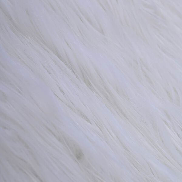 2er-Set Kunstfell-Kissenbezug, Wei&szlig; image number 4