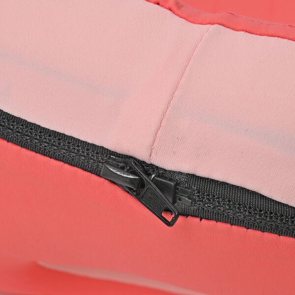 Memory Schaum Sitzkissen mit kühlendem Bezug und ergonomischem Design, 50×46×15cm, Rosa image number 4