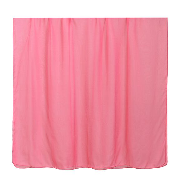 LA MAREY - 100% Maulbeeren-Seidenschal, Chiffon, 110x180 cm, Rosa image number 2