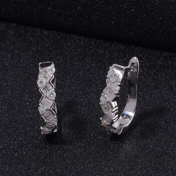 Moissanit Ohrringe - 1,57 ct.