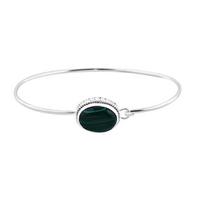 Malachit Armreif, 19 cm -12,96 ct.