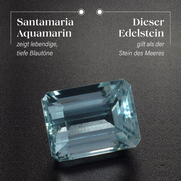 Santa Maria Aquamarin und Diamant Ohrh&auml;nger in 585 Wei&szlig;gold - 2,05 ct. image number 3