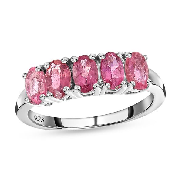 Rosa Turmalin-Ring, 1,08 ct. image number 4