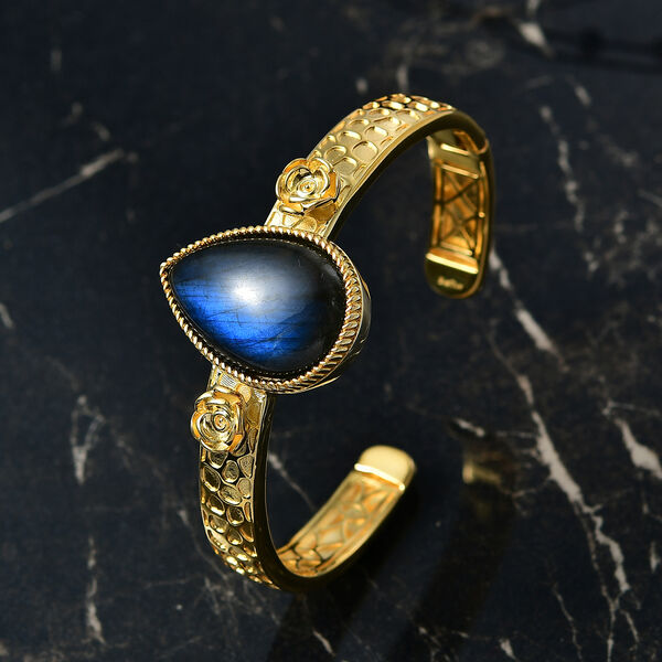 EverTrue AAA Labradorit 19cm Armreif - 31,27 ct. image number 2