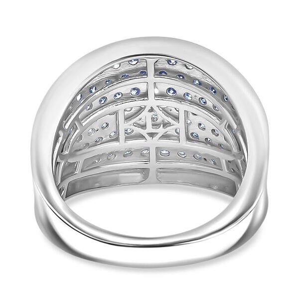 LUXURIANT DIAMANT - Lab Grown Diamant SI-GH Ring 925 Silber rhodiniert (Größe 18.00) ca. 1,52 ct image number 5