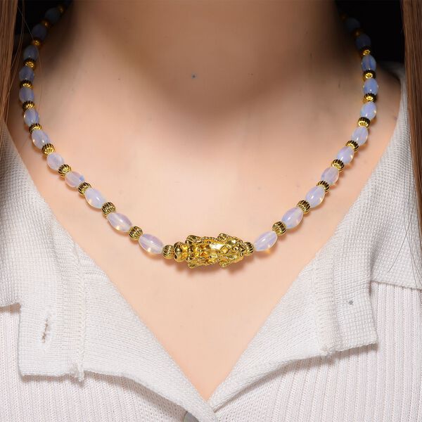 Opalite Pixiu Halskette und Armband image number 2