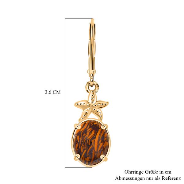 EverTrue Skript Stein Ohrringe - 5,36 ct. image number 6