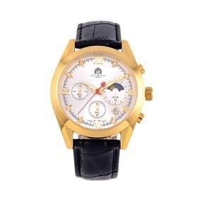 WILLIAM HUNT - 40mm Moissanit Uhr mit japanischem Uhrwerk