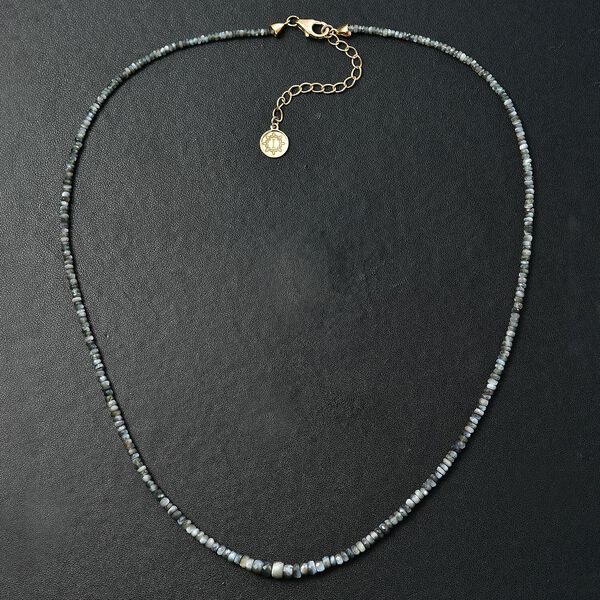 ILIANA AAA Alexandrit Halskette in 750 Gelbgold, 45 cm - 50 ct. image number 4