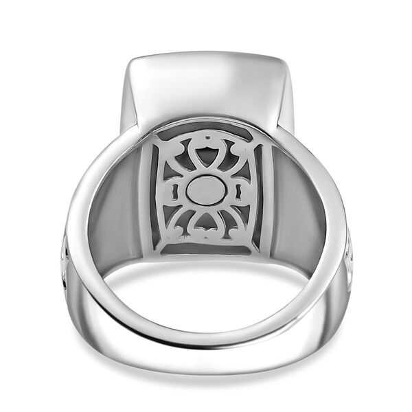 Sleeping Beauty Matrix Türkis Ring 950 Kupfer (Größe 21.00) ca. 10.00 ct image number 6