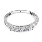 Lustro Stella - Weißer Zirkonia-Ring, 925 Silber rhodiniert (Größe 16.00) ca. 1,35 ct