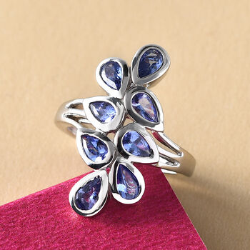 AA Tansanit Ring - 1,58 ct.