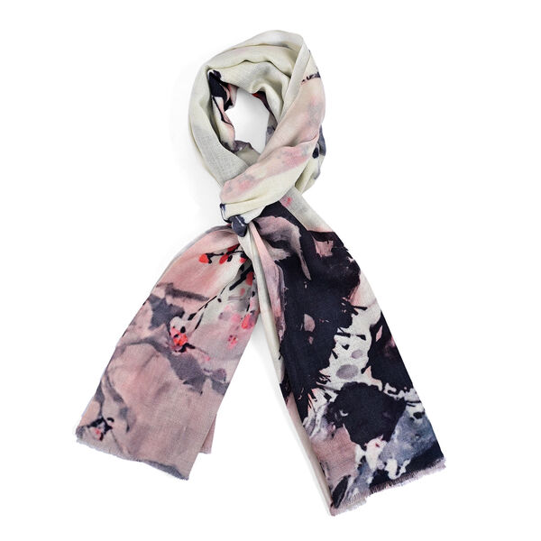 Multi Color Cashmere Wool Scarf image number 4