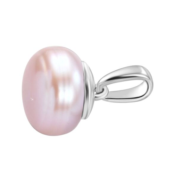 Rosa Süßwasser Perle Anhänger image number 4